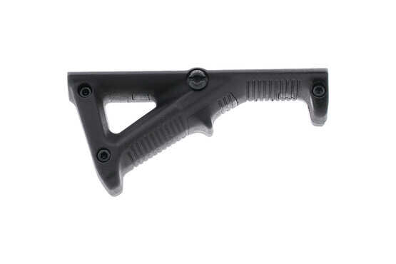 The Magpul AFG-2 angled foregrip made from black polymer features a slim and short design